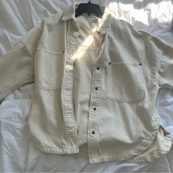 White Zara jacket size XS - Picture 1 of 4